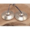 Tingshas tibétaines qualité supérieure 8,5 cm Tingsha tibétaine cymbales TQSGM