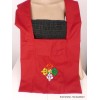 Sac de moine bouddhiste rouge Dordjé Sacs tibétains et indiens sac MO9