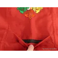 Sac de moine bouddhiste rouge Roue du Dharma - Sacs tibétains et indiens