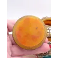 Grosse Boîte à bijoux tibétaine en Ambre Onyx - Artisanat tibétain bouddhiste