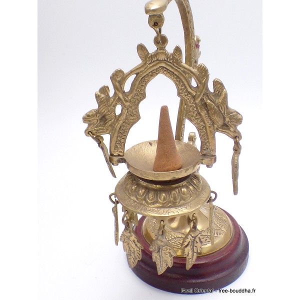 Porte encens tibétain pour encens cônes Brûleurs et porte-encens PET60