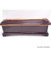 Gros porte-encens tibétain en bois Dragons - Porte-encens tibétains