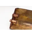 Brûleur d'encens tibétain en cuivre Dordjé - Porte-encens tibétains