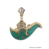 Kartika tibétain (drigug) laiton serti de pierres Kartika Tibétain Bouddhiste KD4