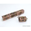 Porte encens tibétain cylindrique carré Dordjé Encens tibétains, accessoires PEC2