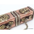 Porte encens tibétain cylindrique carré Dordjé Encens tibétains, accessoires PEC2