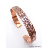 Véritable Bracelet tibétain en cuivre Mantra de Chenrezi Bracelets tibétains bouddhistes ref25