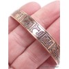Véritable Bracelet tibétain en cuivre Mantra de Chenrezi Bracelets tibétains bouddhistes ref25