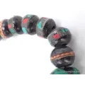 Authentique bracelet tibétain en os de buffle - Bracelets tibétains bouddhistes
