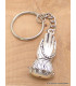 Porte-clé tibétain amulette mains jointes Amulette tibétaine, porte-clé BNP7