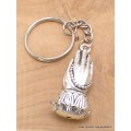 Porte-clé tibétain amulette mains jointes Amulette tibétaine, porte-clé BNP7