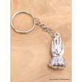 Porte-clé tibétain amulette mains jointes Amulette tibétaine, porte-clé BNP7