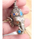 Porte-clé tibétain amulette Ganesh Objets Ganesh BNP8
