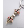 Porte-clé tibétain amulette Dordjé bouddhiste Amulette tibétaine, porte-clé BNP9