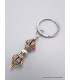 Porte-clé tibétain amulette Dordjé bouddhiste Amulette tibétaine, porte-clé BNP9