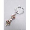 Porte-clé tibétain amulette Dordjé bouddhiste Amulette tibétaine, porte-clé BNP9