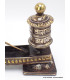 Original Porte encens tibétain avec moulin à prières Encens tibétains, accessoires PET59