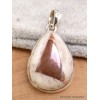 Rare Pendentif Cuivre sur Agate forme goutte Pendentifs pierres naturelles LAM42