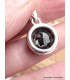 Pendentif Hématite ronde facettée Bijoux en Hématite LAM48