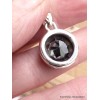Pendentif Hématite ronde facettée Bijoux en Hématite LAM48