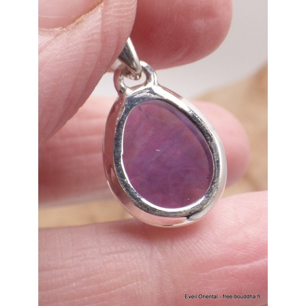 Pendentif en Améthyste damier Bijoux en Améthyste LAM51.1