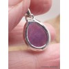 Pendentif en Améthyste damier Bijoux en Améthyste LAM51.1