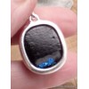 Bijou pendentif Verre Dichroïque cuivre rose Bijoux en Verre Dichroïque LAM52.2