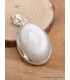 Bijou Pierre de Lune blanche du Sri Lanka Pendentifs pierres naturelles CWA22