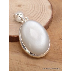 Bijou Pierre de Lune blanche du Sri Lanka Pendentifs pierres naturelles CWA22