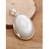 Bijou Pierre de Lune blanche du Sri Lanka Pendentifs pierres naturelles CWA22