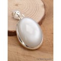 Bijou Pierre de Lune blanche du Sri Lanka Pendentifs pierres naturelles CWA22
