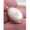 Bijou Pierre de Lune blanche du Sri Lanka Pendentifs pierres naturelles CWA22