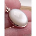 Bijou Pierre de Lune blanche du Sri Lanka Pendentifs pierres naturelles CWA22