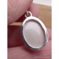 Bijou Pierre de Lune blanche du Sri Lanka Pendentifs pierres naturelles CWA22