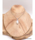 Bijou Pierre de Lune blanche du Sri Lanka Pendentifs pierres naturelles CWA22