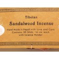 Encens tibétain Bois de Santal paquet rigide Encens tibétains, accessoires ENTBM4