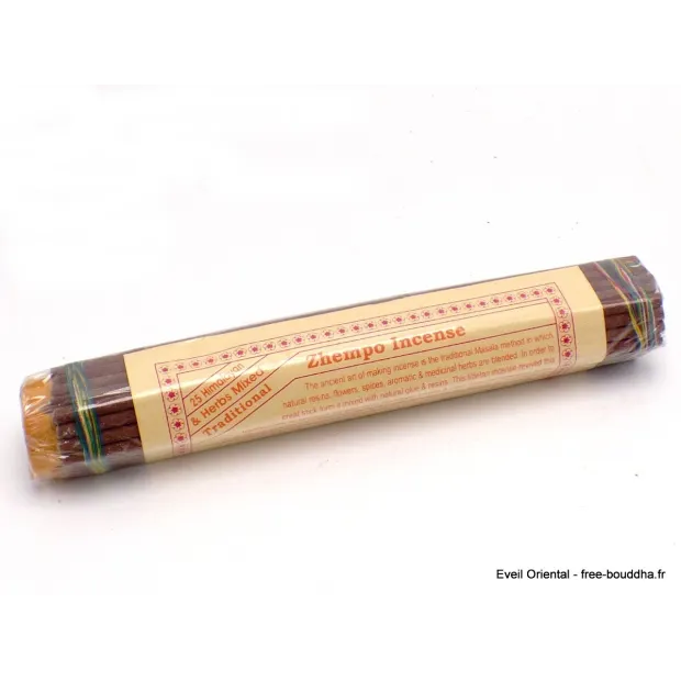 Encens tibétain Zhempo - Méditation et Offrandes - Encens tibétains, accessoires