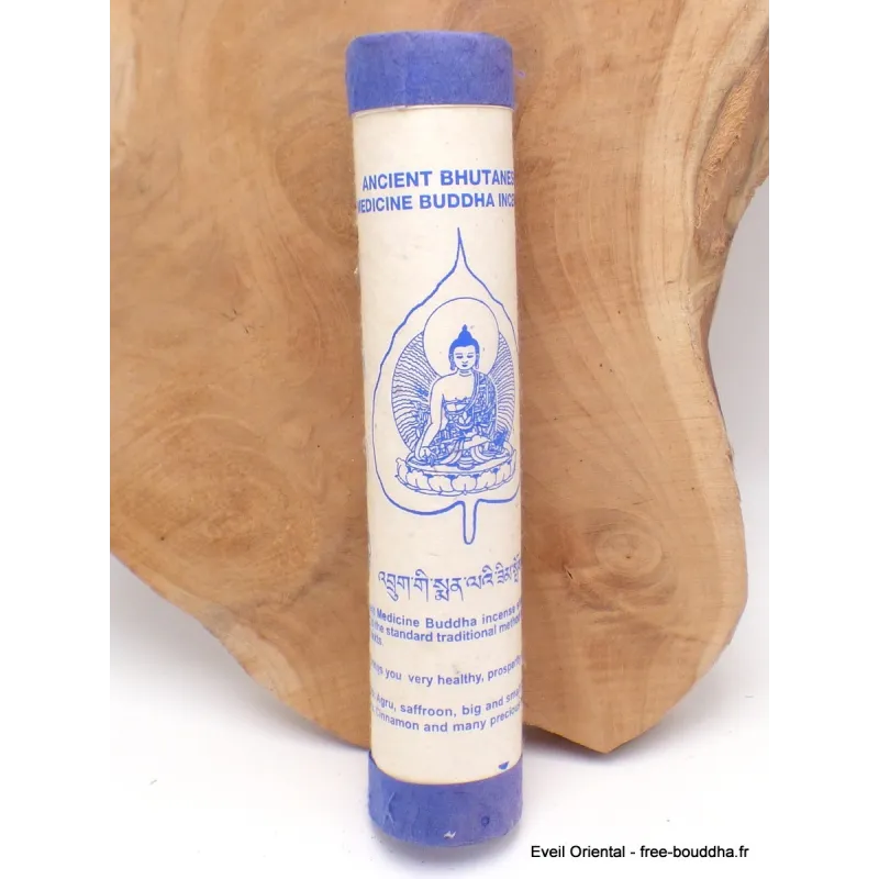 Encens bhoutanais ancien Bouddha de Médecine - Objets rituels bouddhistes