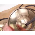 Tingshas tibétaines Full Moon 8 cm - Authentiques - Tingsha tibétaine cymbales