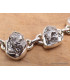 Bracelet argent Campo del Cielo Bracelets pierres naturelles LAM66.1