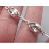 Bracelet Améthyste verte facettée forme marquise Bijoux en Améthyste verte LAM67.10