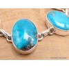 Gros bracelet Turquoise avec Pyrite Bijoux en Turquoise LAM67.22