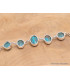 Gros bracelet Turquoise avec Pyrite Bijoux en Turquoise LAM67.22