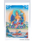 Carte postale bouddhiste Tara Jaune Cartes postales bouddhistes CPB50