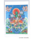 Carte postale bouddhiste Tara Verte et dakinis Cartes postales bouddhistes CPB53