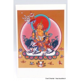 Carte postale bouddhiste Vaishravana Cartes postales bouddhistes CPB54