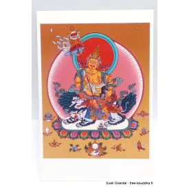 Carte postale bouddhiste Vaishravana - Cartes postales bouddhistes