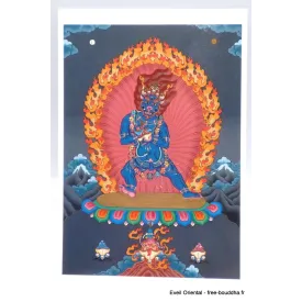Carte postale bouddhiste Yamanthaka - Cartes postales bouddhistes