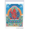 Carte postale bouddhiste Chenrezi Rouge - Cartes postales bouddhistes