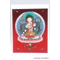Carte postale bouddhiste Manjushri Blanc - Cartes postales bouddhistes